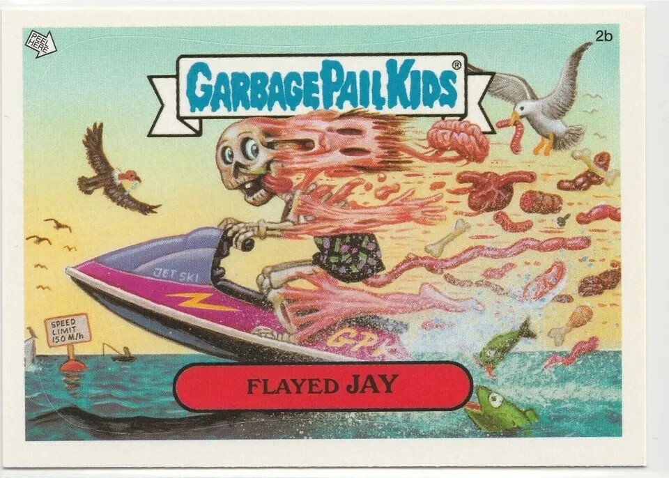 Flayed Jay 2b Garbage Pail Kids GPK 2004 ANS3 All-New Series 3 Card