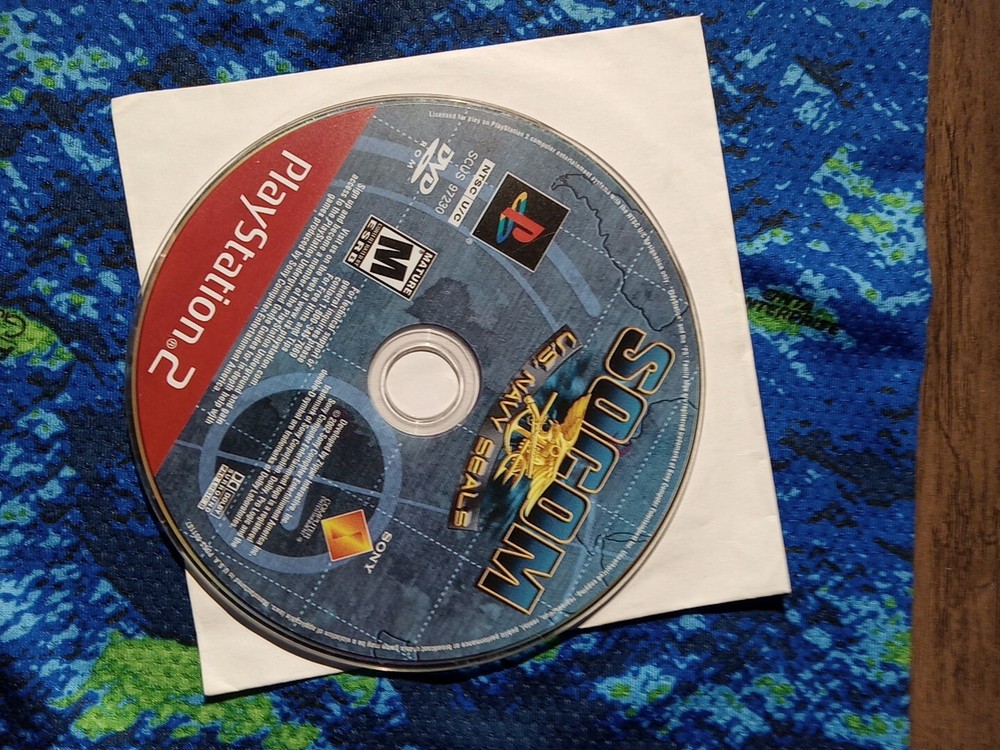 SOCOM U.S. Navy SEALs Greatest Hits PS2 Disc Only Tested & Working