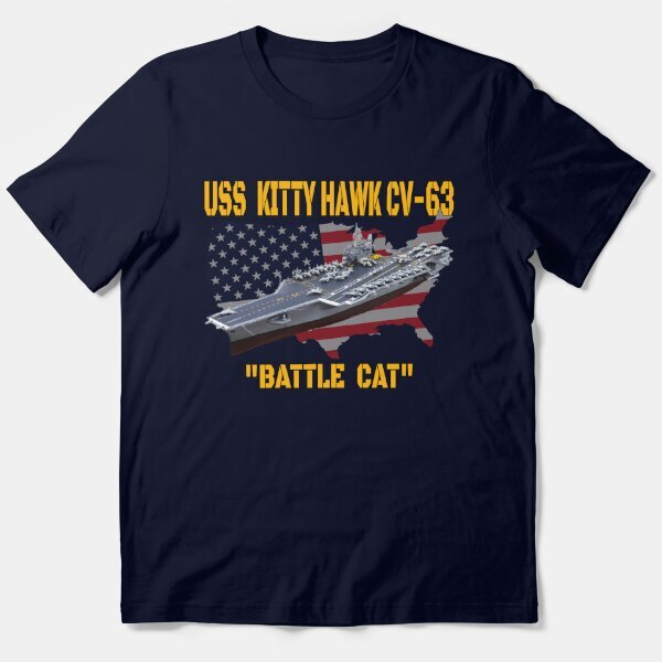 New Aircraft Carrier USS Kitty Hawk CV-63 Veterans Day Essential T-Shirt