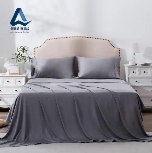 Bamboo Queen Bed Sheets 4pc Set – 100% Organic Ultra Soft