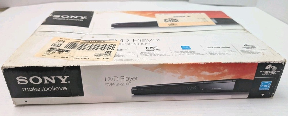Sony DVP-SR200P DVD Player