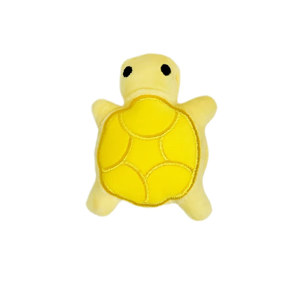 Soft Safe Squeaky Turtle Dog Toy for Puppies - Promotes Dental Health