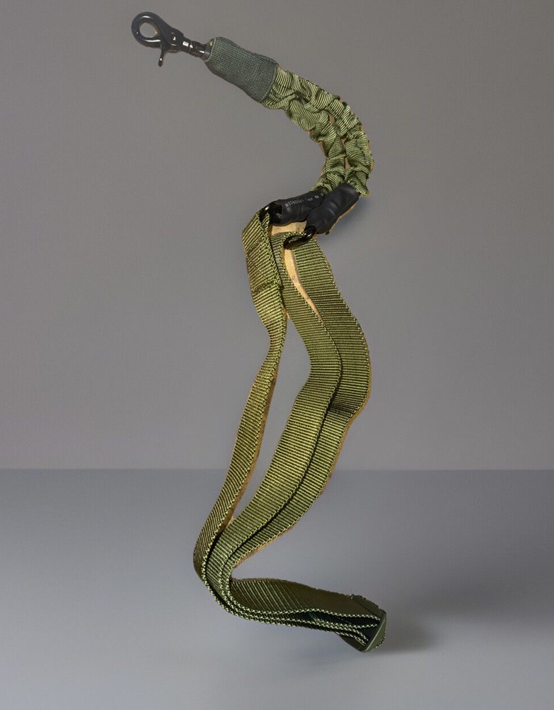 Tactical One Single Point Bungee Long Gun Sling Strap with Quick Release Swivel