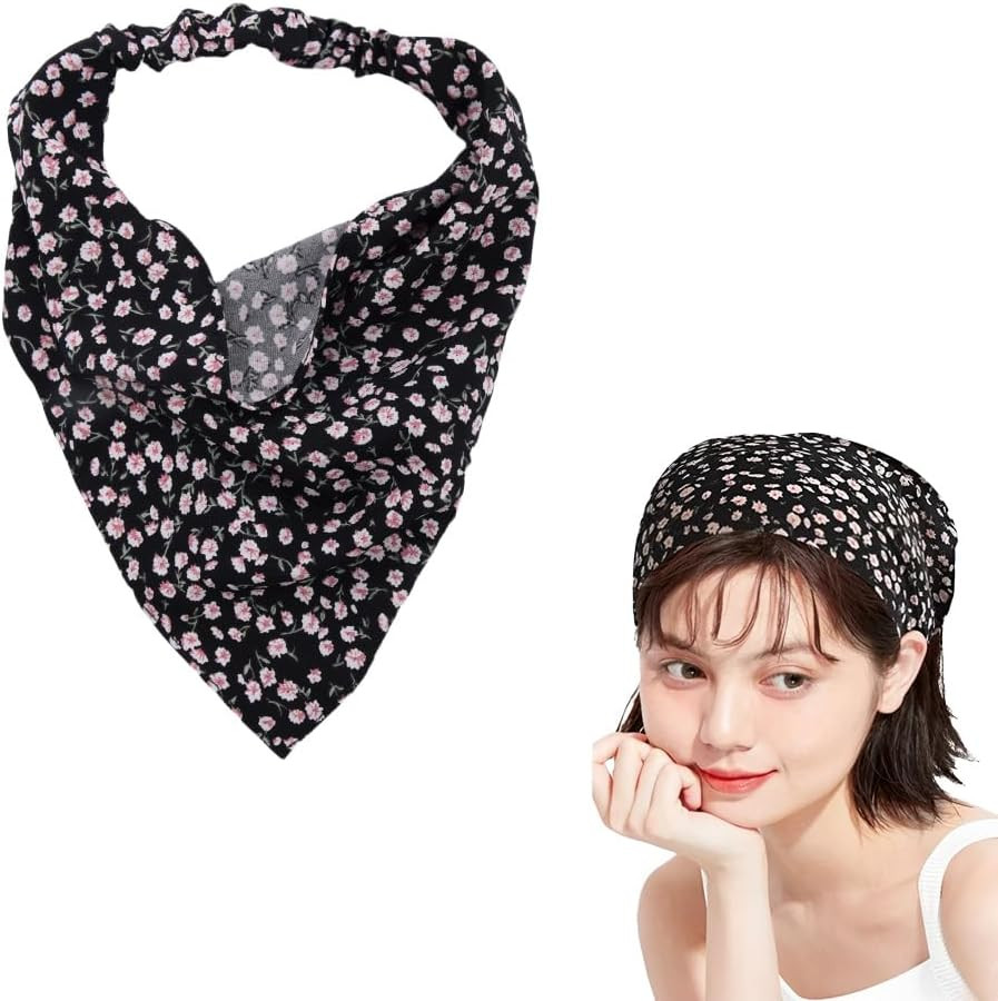 Elegant Women's Fancy Headband with Scarf and Headwrap Hair Accessory