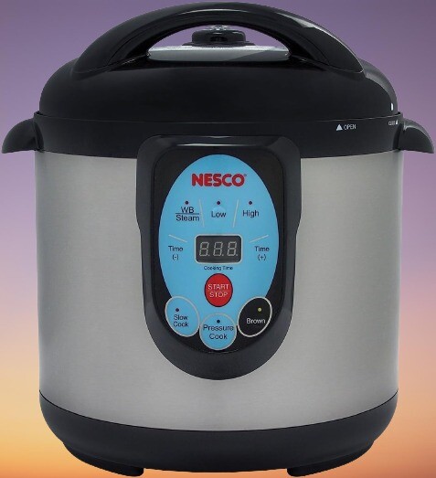 NPC-9 Smart Electric Pressure Cooker and Canner, 9.5 Quart, Stainless Steel