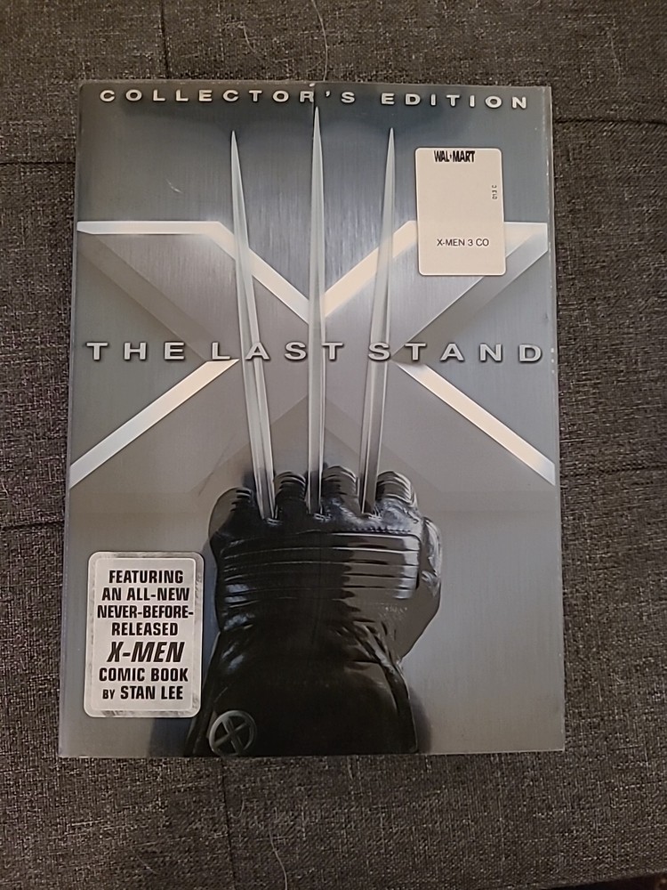 X-Men: The Last Stand (DVD, 2006, Stan Lee Collectors Edition Bonus Book)