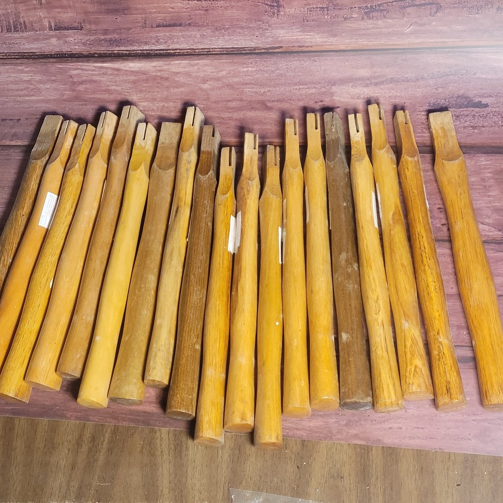 (1) Finished Hardwood Handle Replacement 15-17 Inch For Axe Or Hammer