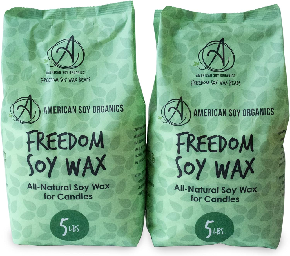 Freedom Soy Wax Beads for Candle Making - Natural Candle Making Supplies - Paraf