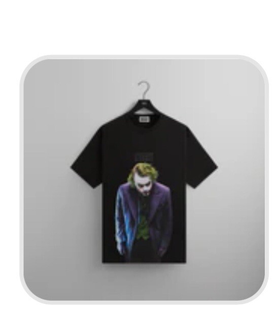 PRESALE CONFIRMED ORDER BATMAN KITH JOKER VINTAGE BLACK T SHIRT SIZE XL-image