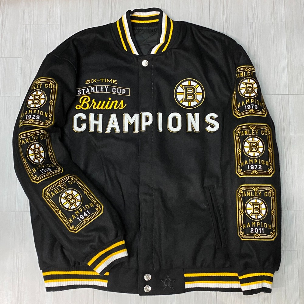 Boston Bruins NHL Limited Reversible Stadium Jacket by M Jh Design - New