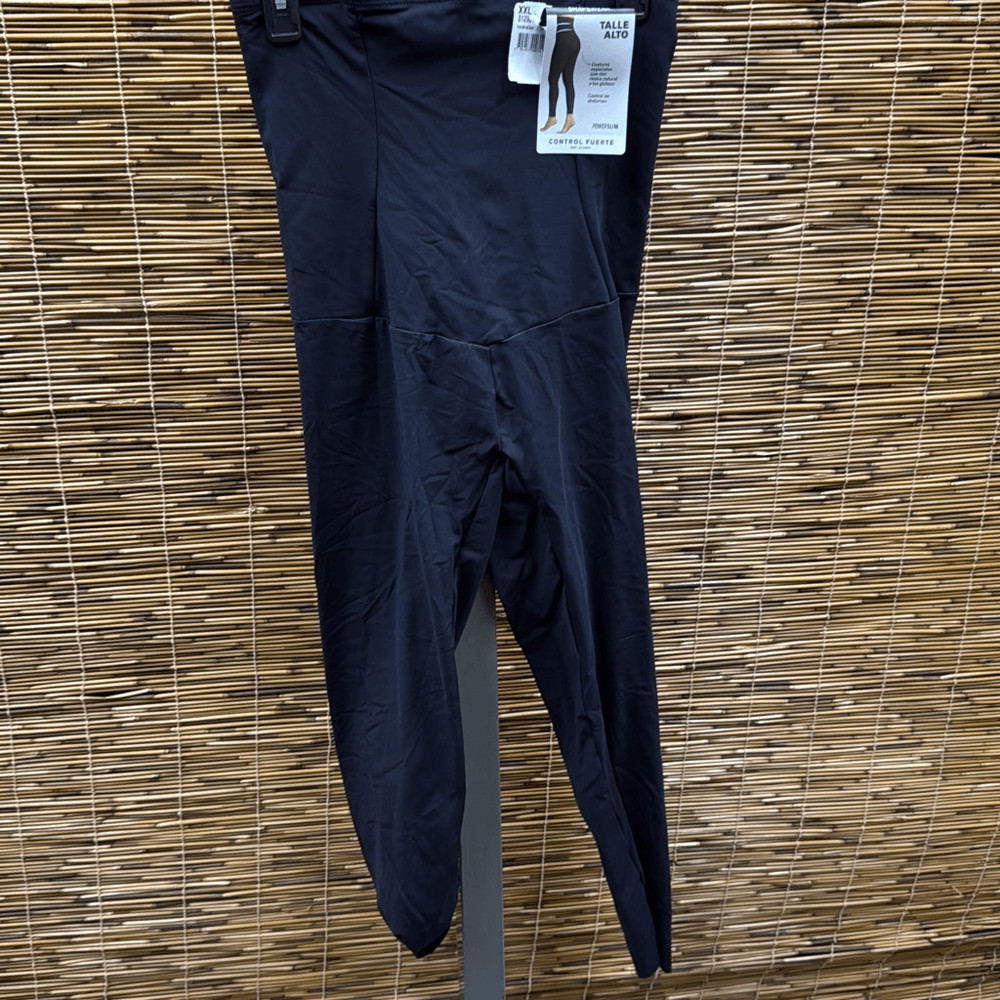 Leonisa Women's Extra High Waisted Firm Compression Leggings - Black Size 2XL