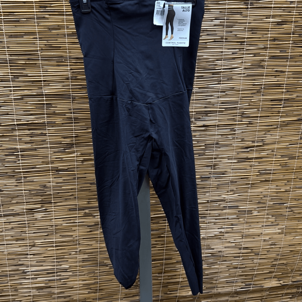 Leonisa Women's Extra High Waisted Firm Compression Leggings - Black Size 2XL