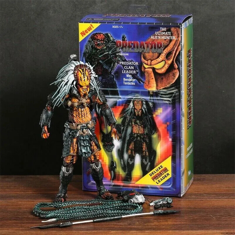 NEW NECA Predator Clan Leader Ultimate Action Figure Collection PVC Gift 24cm