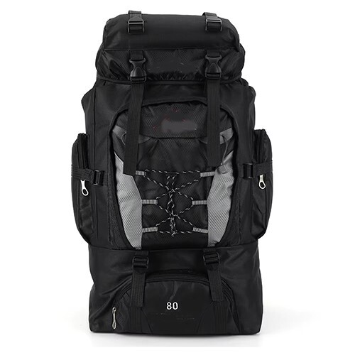 80L Tactical Hiking Backpack for Outdoor Camping Travel Rucksack