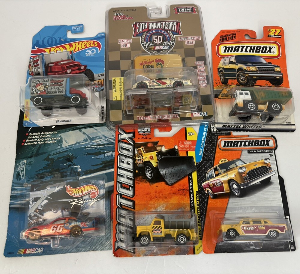 Hot Wheels & Matchbox & Others Lot Of  6 Sealed