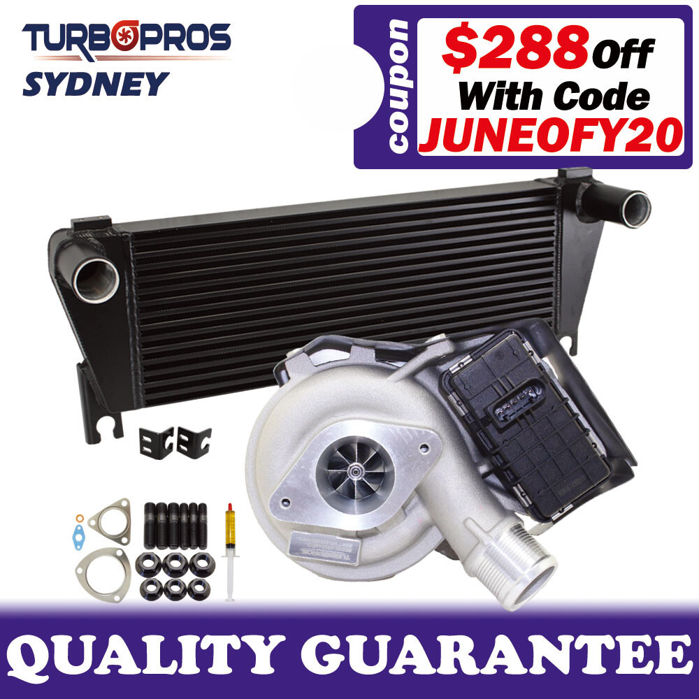 Upgrade Ford Everest UA 2.2L Turbo with 75mm Intercooler 2015+