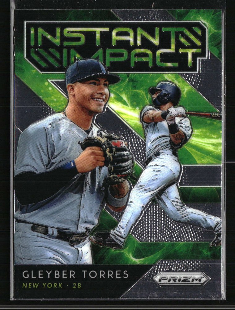 2019 Panini Prizm Gleyber Torres #II-1 Baseball Card – Limited Edition Collectible for Yankees Fans and Sports Memorabilia Enthusiasts