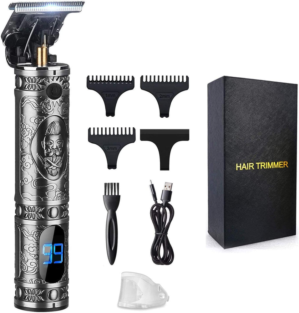 Hair Trimmer for Men, Professional Hair Clippers for Barber, Beard Trimmer for M