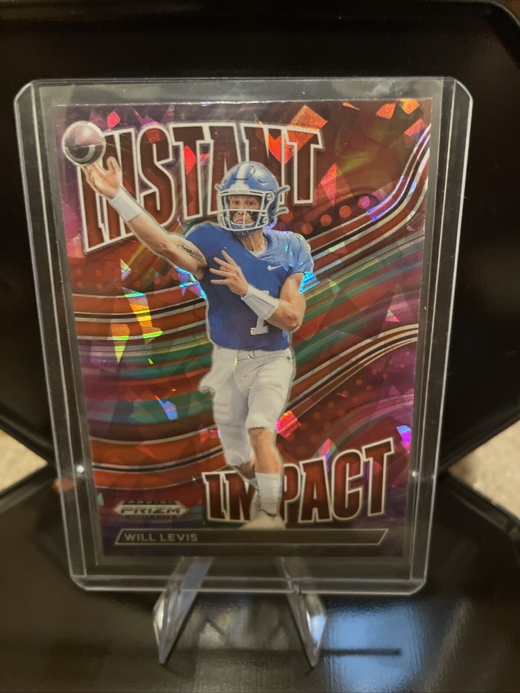 Will Levis 2023 Panini Prizm Draft Picks Instant Impact Insert #11-3 RC