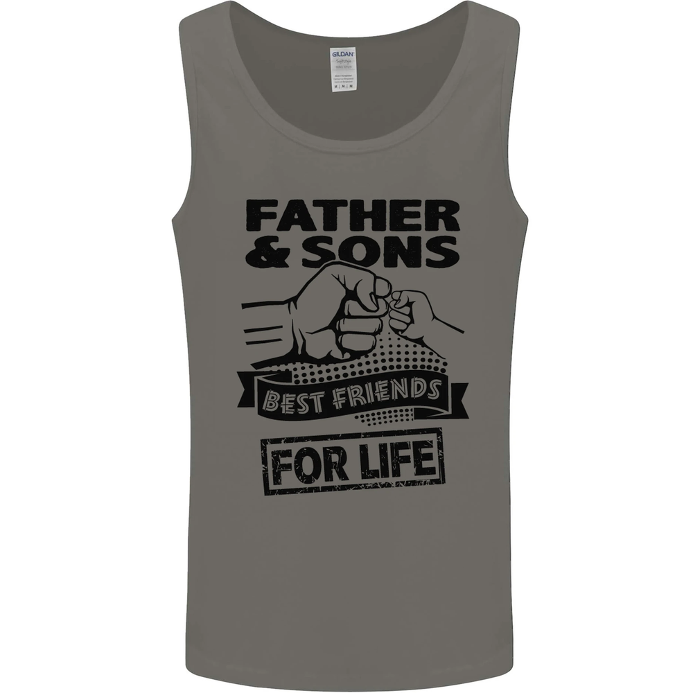Father & Sons Best Friends for Life Mens Vest Tank Top