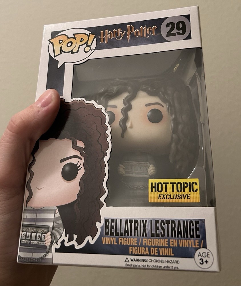 Funko Pop Harry Potter Bellatrix Lestrange Azkaban Hot Topic Exclusive
