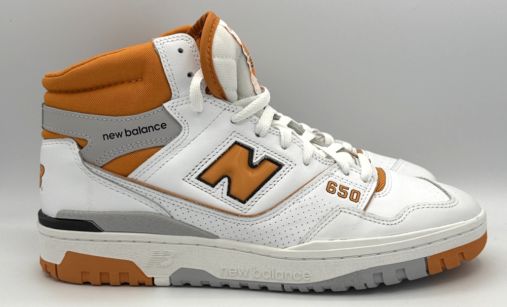 New Balance 650 Shoes Mens Size 11 D White Brown Outdoor BB650RCL