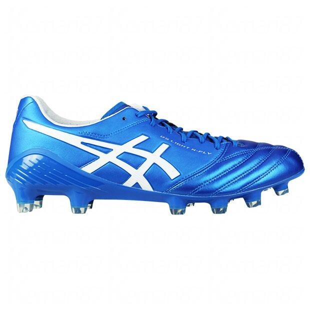 ASICS DS LIGHT X-FLY 5 1101A047 400 Directoire Blue/White  Soccer Cleats Men