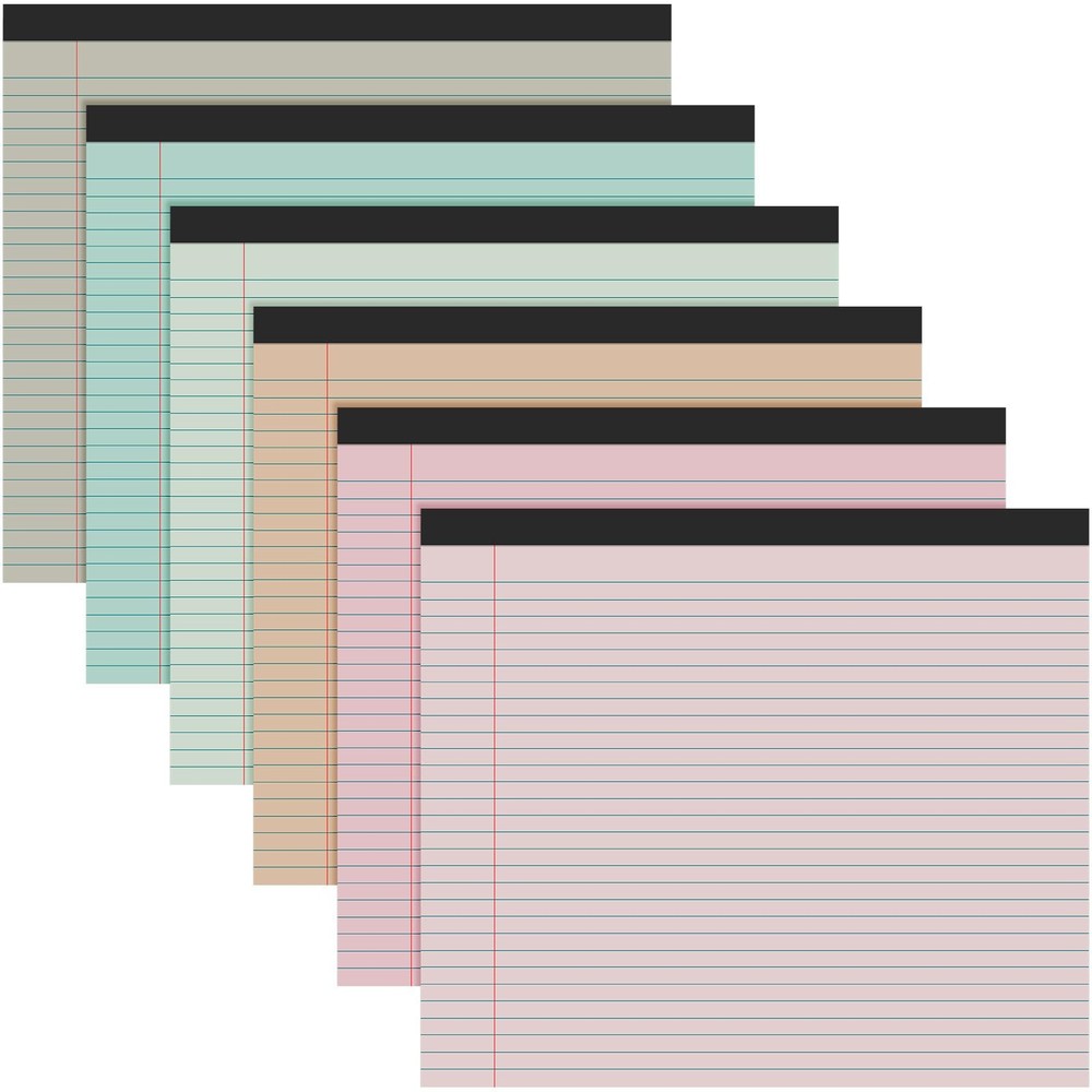11x9.5 College Ruled Legal Pad Landscape Notepad Horizontal Lined Notebook