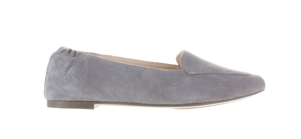 Hush Puppies Womens Hazel Pointe Gray Casual Flats Size 6 (7704189)
