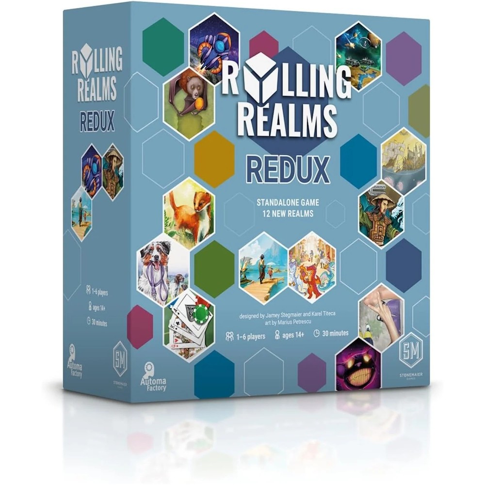 Rolling Realms Redux [Board Game, 1-6 Players]