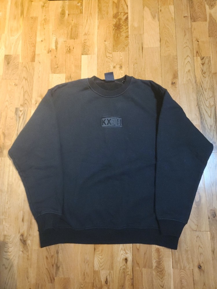 Kith Cyber Monday Crewneck Sweater Black Men's XL-image