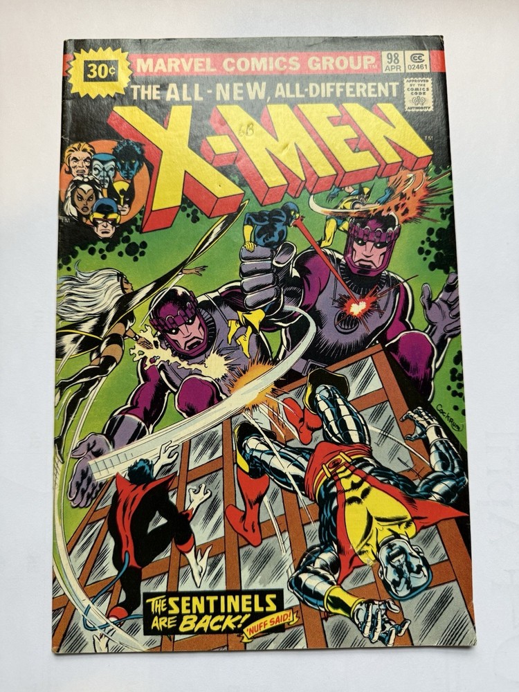 The X-Men #98 RARE 30 Cent Variant (Marvel Comics April 1976)  🔑