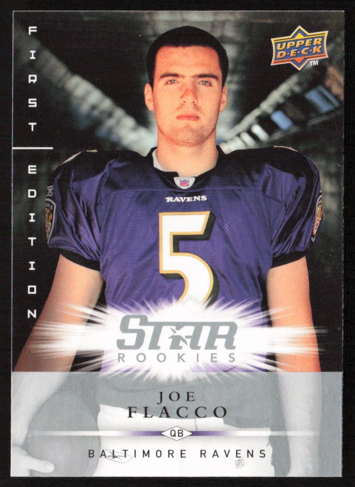 2008 Upper Deck First Edition Joe Flacco #170 Rookie Baltimore Ravens