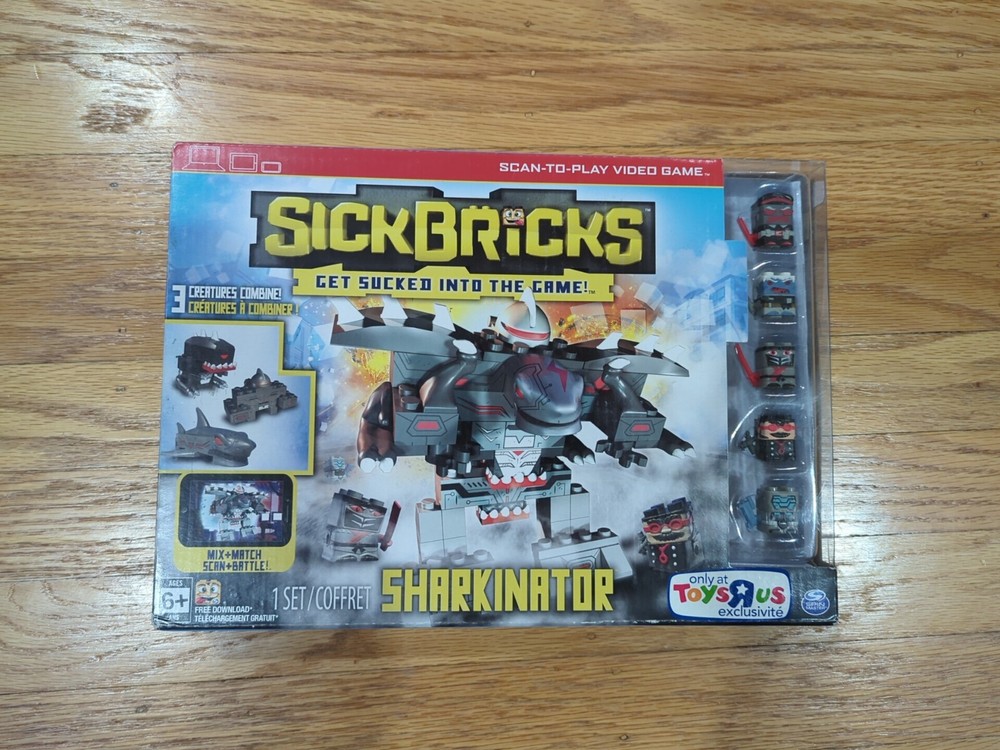 Sick Bricks Sharkinator Limited Edition Playset ToysRus Only