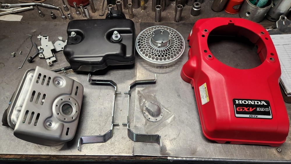 Assorted parts for Honda GXV390.  NOT AN ENGINE! ONLY PARTS!!!!