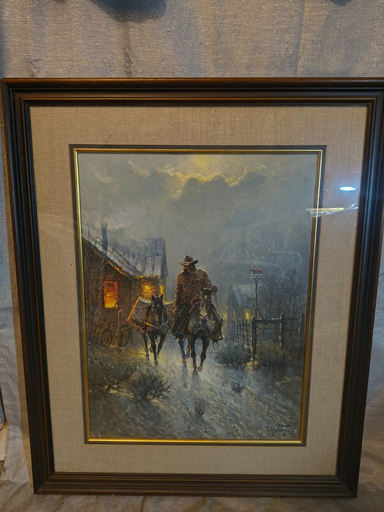 RARE G. HARVEY Limited Edition Print- 