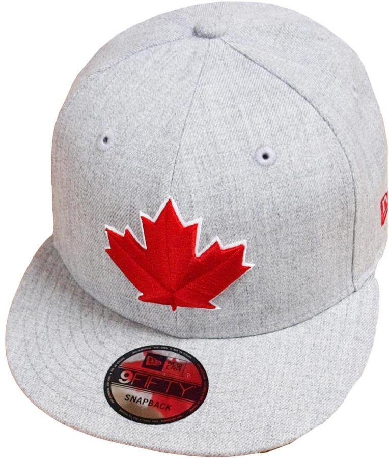New Era Toronto Blue Jays Leaf Heather Grey Snapback Cap 9Fifty Limited Edition
