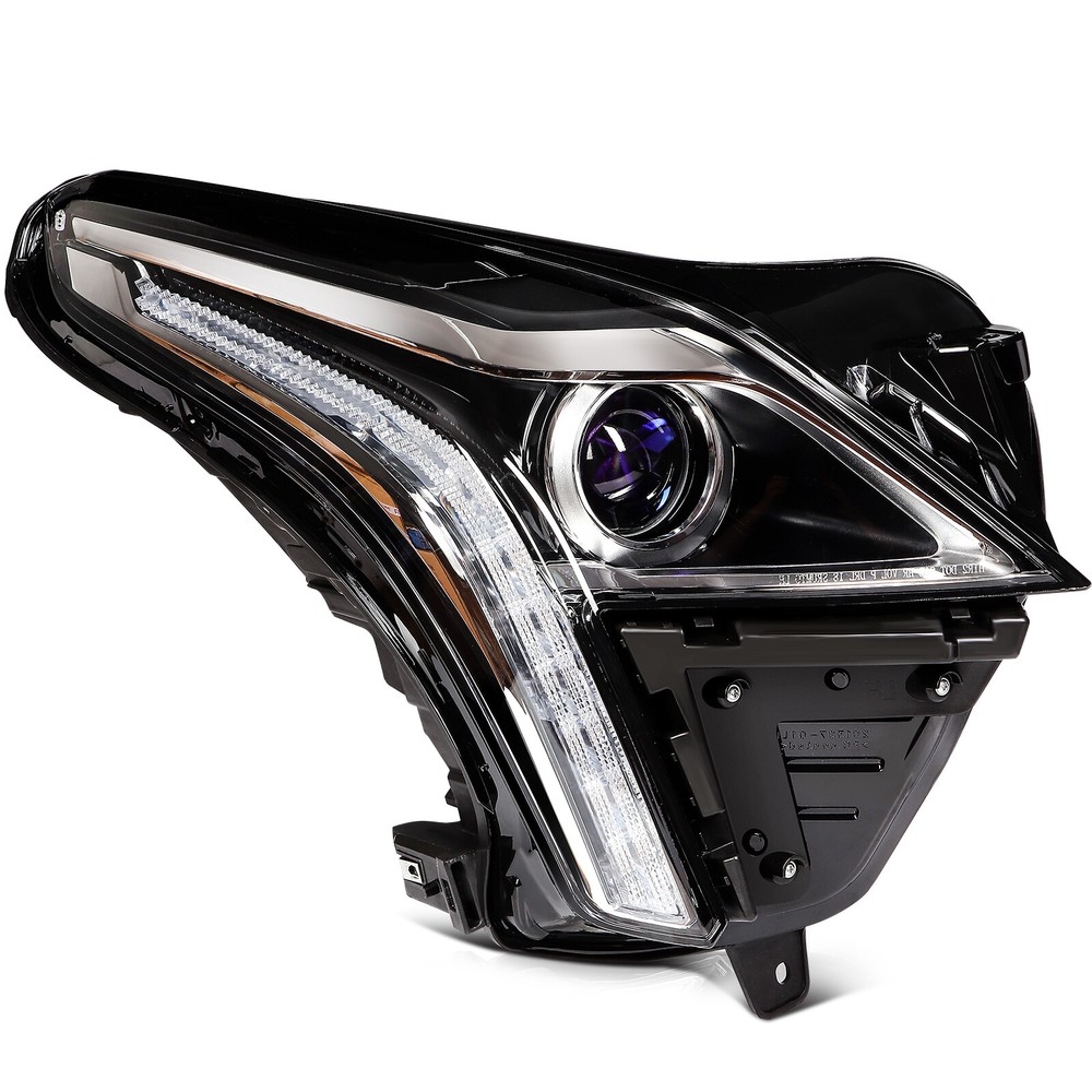 2017-2018 Cadillac XT5 3.6L Black Housing LED DRL Right Headlight Assembly
