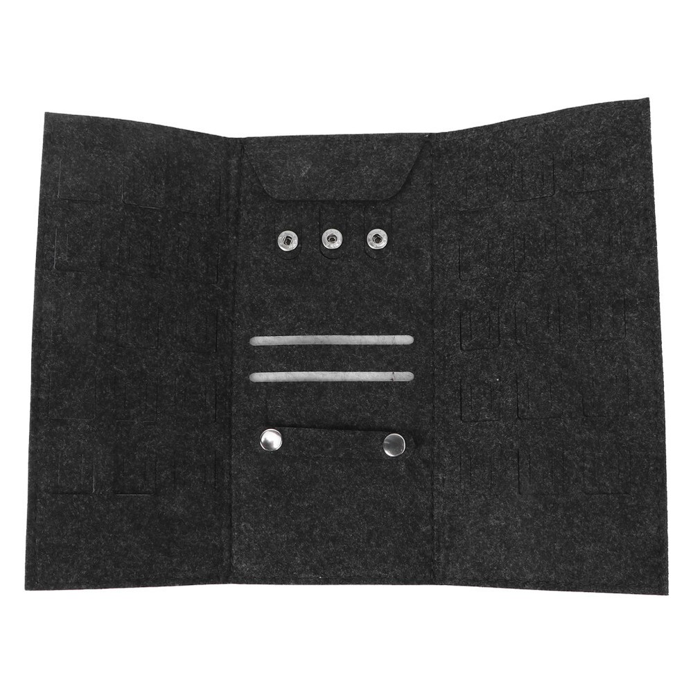 Clear Drawer Organizers Velvet Jewelry Storage Bag Practical Fashionable