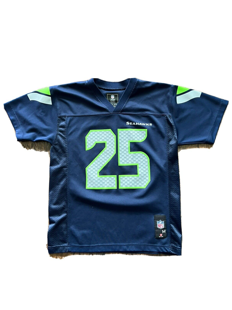 Youth Seattle Seahawks Richard Sherman #25 NFL Jersey Size Medium 10-12