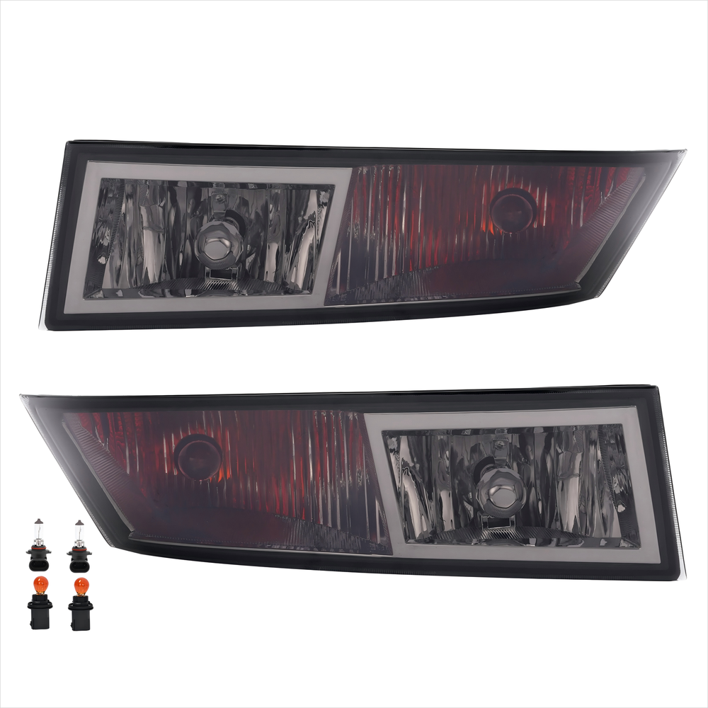 2PCS Smoke Front Fog Lights W/Turn Signal For Cadillac Escalade/ESV/EXT 07-14