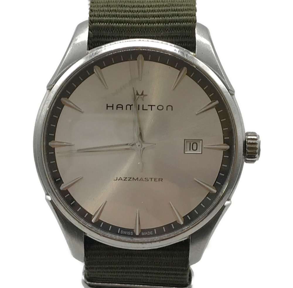 HAMILTON Jazzmaster H324510 Silver Dial Quartz Mens Watch JP Edition