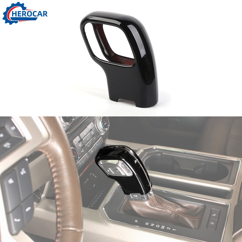 Gear Shift Knob Handle Decor Shell Cap Cover Trim Protector For Ford F-150 15-20