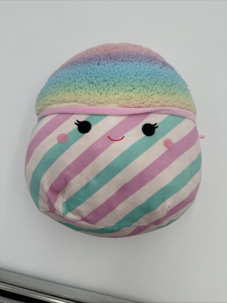 12 Inch Bevin the Snowcone Squishmallow Rainbow Valentine 2023 Plush