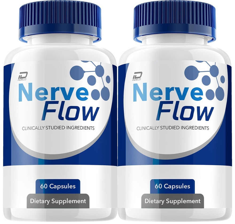 (2 Pack) Nerve Flow Capsules – NerveFlow All Natural Glycogen Support