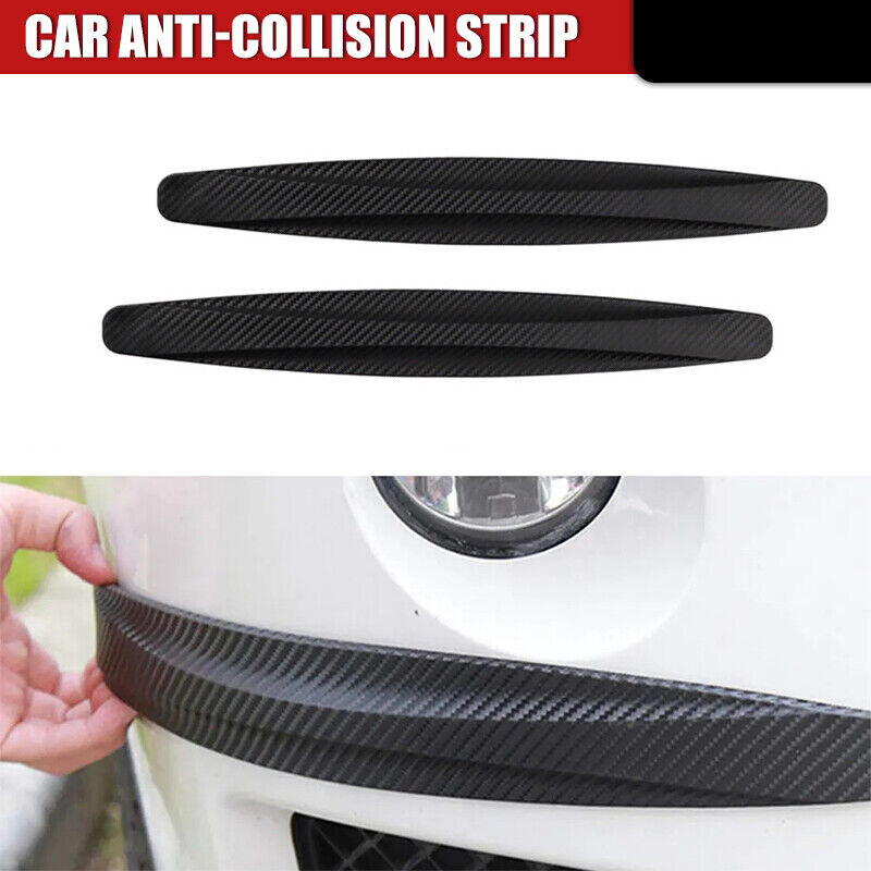 2x Car Anti-collision Corner Bumper Strip Door Edge Gap Guard Scratch Protector