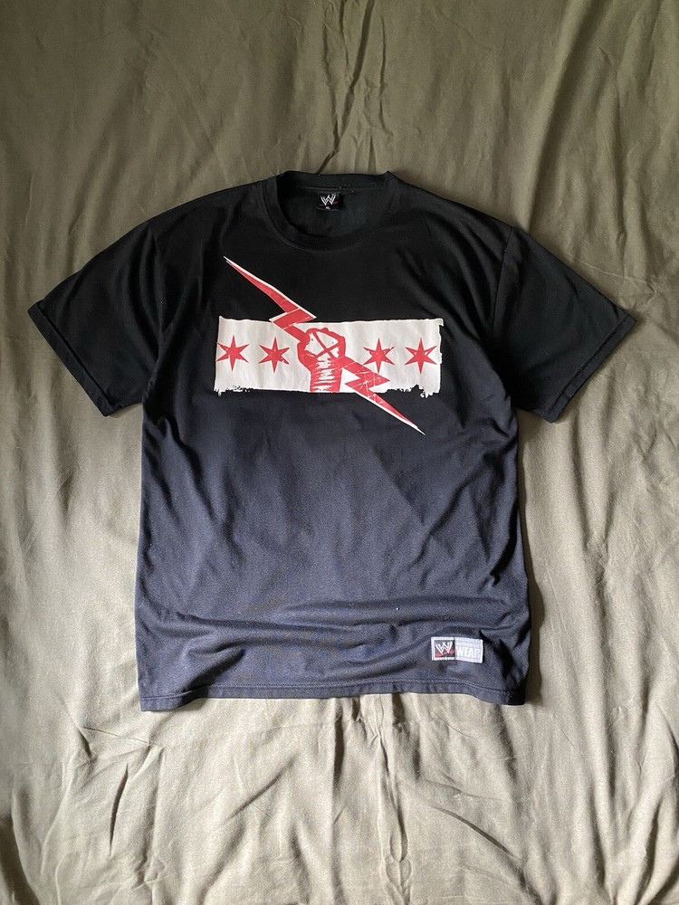 Vintage CM Punk Best In The World WWE Wrestling T-Shirt Rare size XL color Black