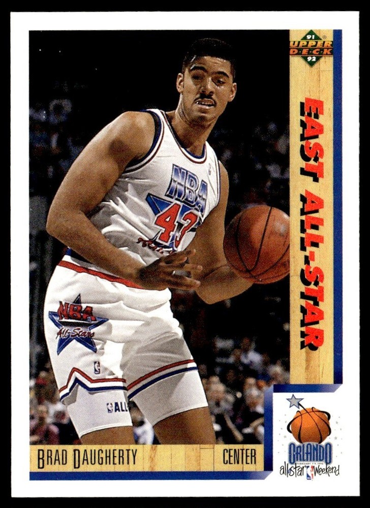 1991-92 Upper Deck Brad Daugherty East All-Star/Cleveland Cavaliers #13