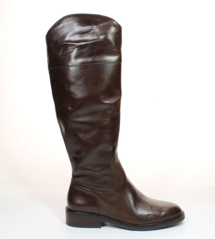 Vince Camuto Womens Alfella Brown Riding Boots Size 9 (7780372)