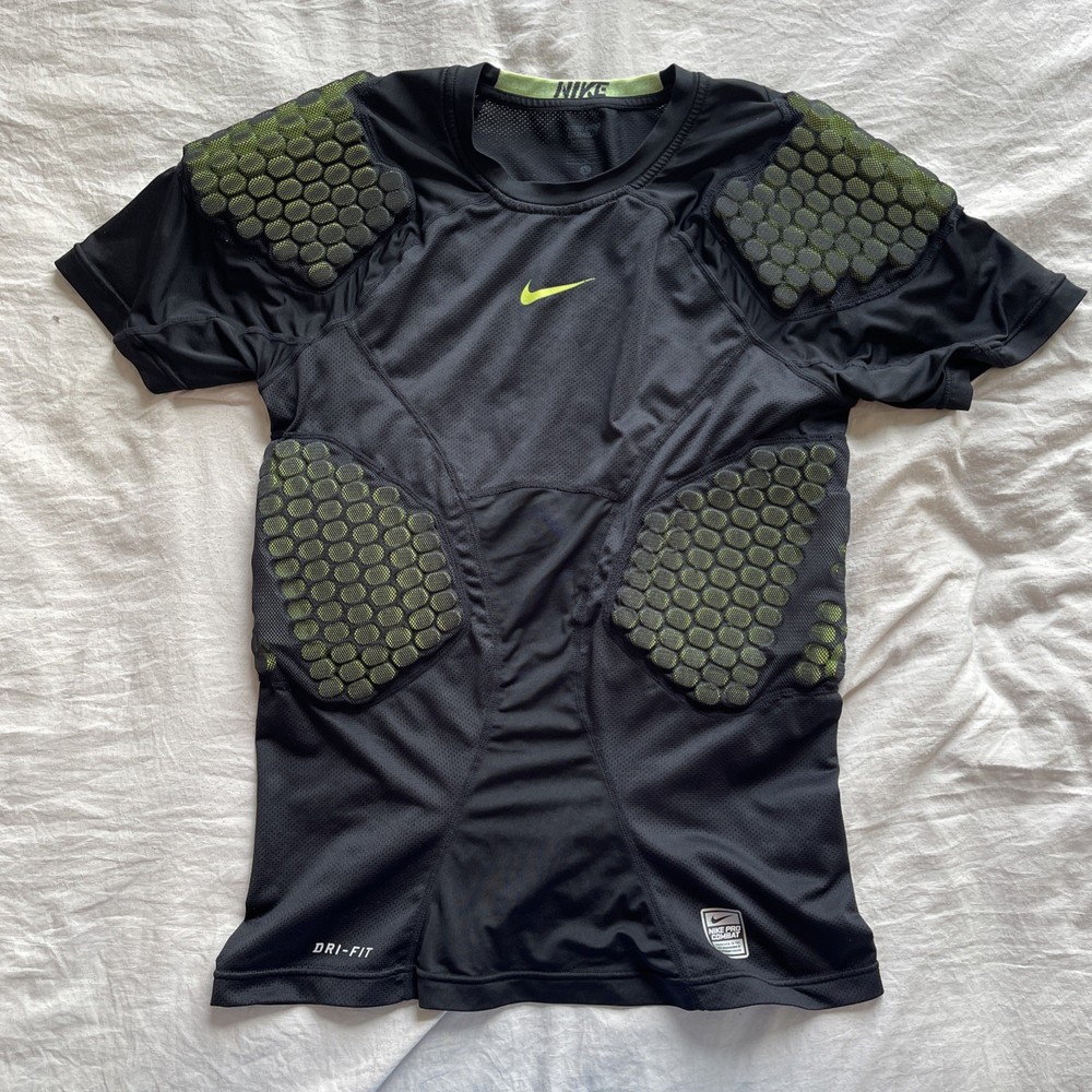 Nike Dri-Fit Pro Combat Hyper Strong Padded Compression Shirt for Men Size Large 533021